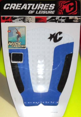 Mick Fanning Surfboard Traction Pad – Colors: White/Blue/Black