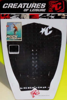 Mick Fanning Surfboard Traction Pad – Colors: Black/Black/Black